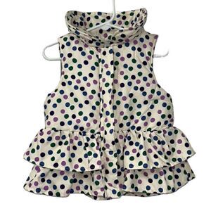 Toughskins Toddler Polka Dot Vest(Size 4t)